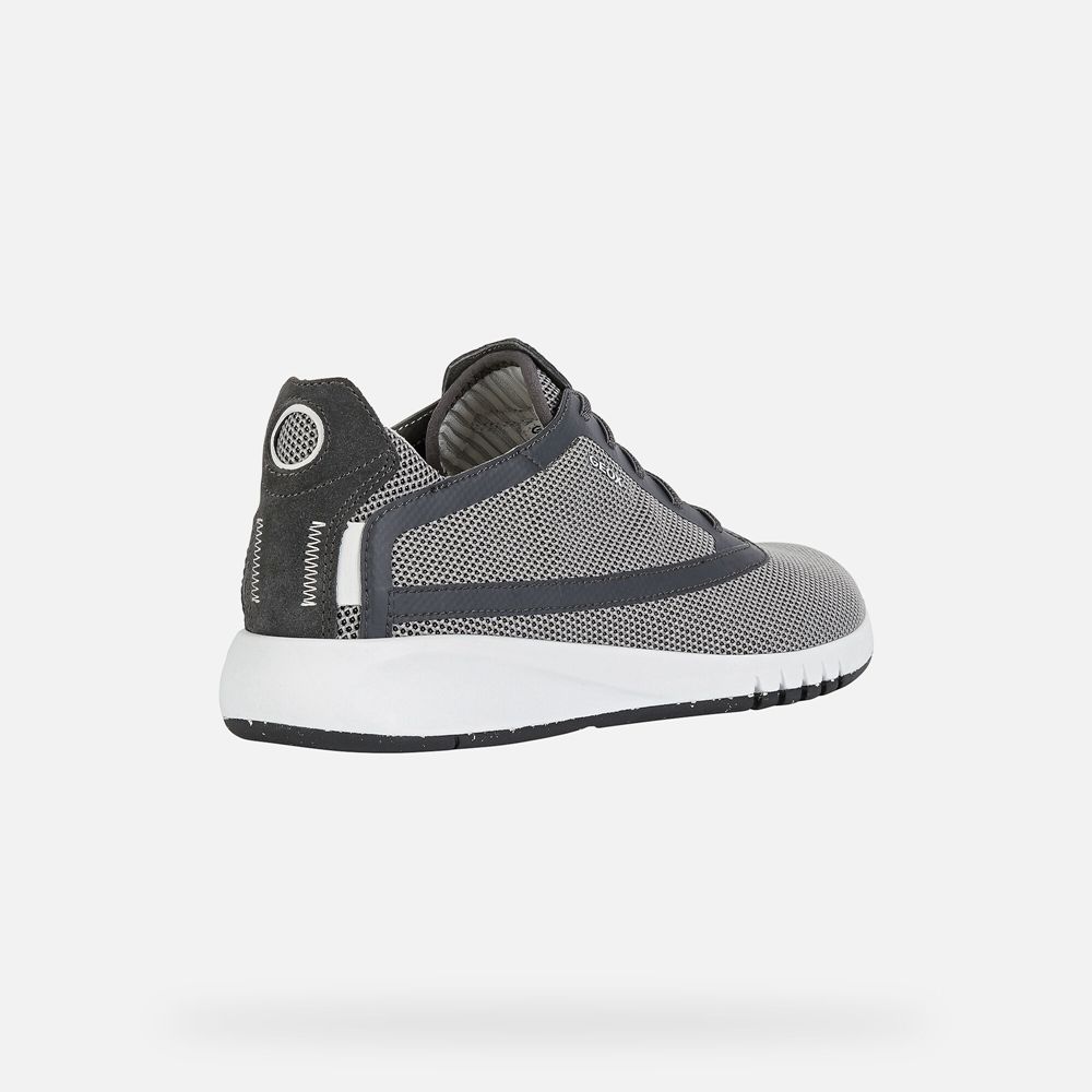 Geox Erkek Spor Ayakkabı Gri - Aerantis - GEL-621057